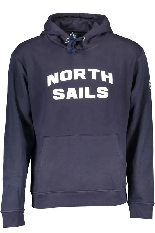 North Sails Blauer Baumwollpullover für Männer