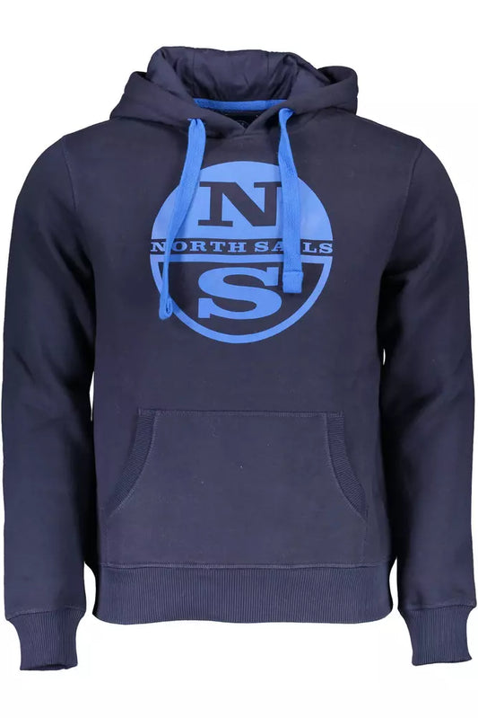 North Sails Blauer Baumwollpullover für Männer