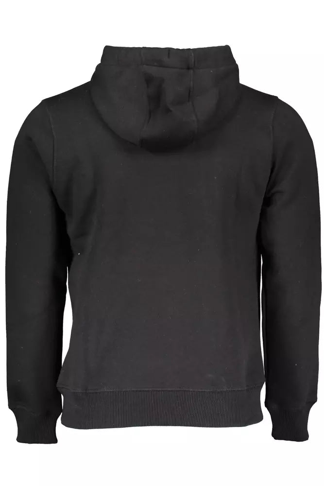 North Sails Schwarzes Baumwoll-Sweatshirt für Männer