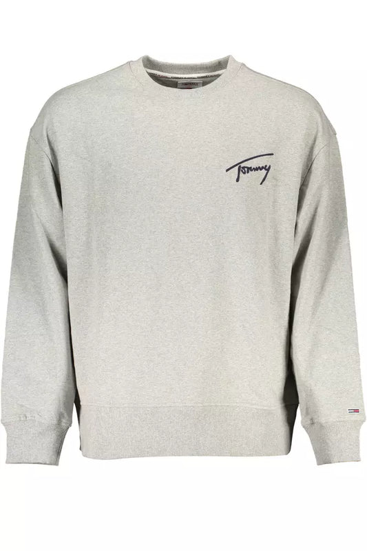 Tommy Hilfiger Gray Cotton Sweater for Men