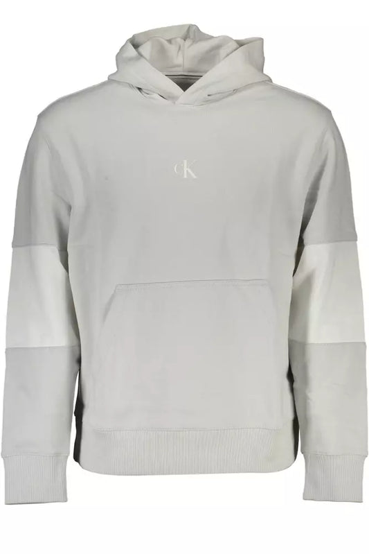 Calvin Klein Gray Cotton Sweater for Men