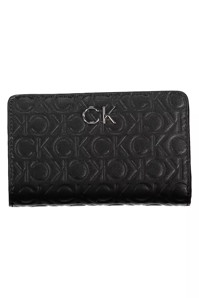 Calvin Klein Black Polyester Wallet for Women