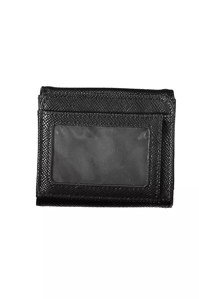 Guess Jeans Black Polyethylene Wallet for Women