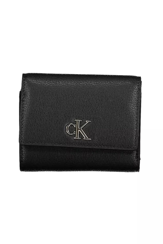 Calvin Klein Black Polyester Wallet for Women