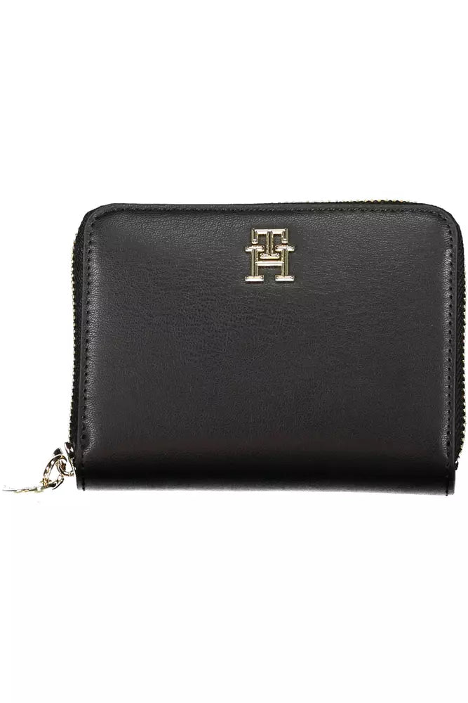 Tommy Hilfiger Black Polyethylene Wallet for Women