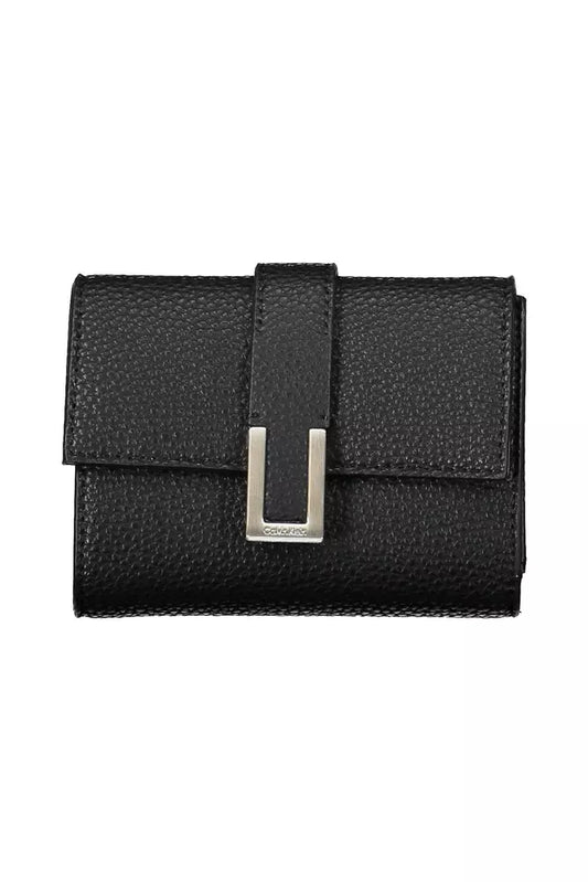 Calvin Klein Black Polyester Wallet for Women