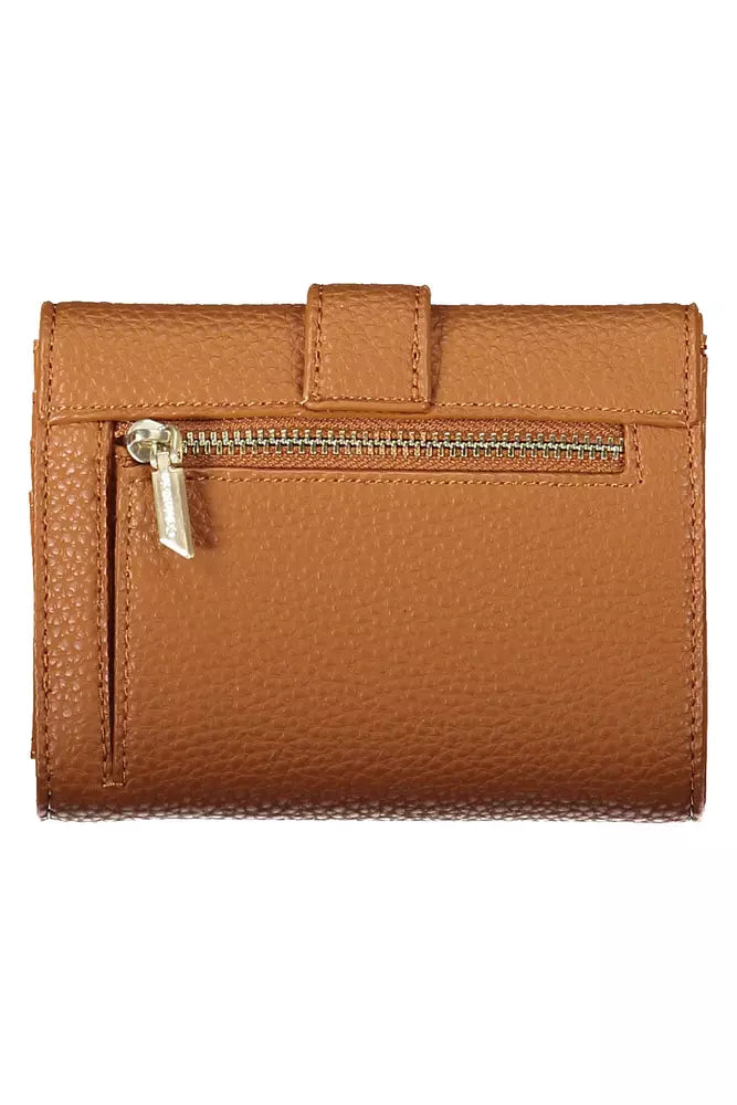 Calvin Klein Brown Polyester Wallet for Women