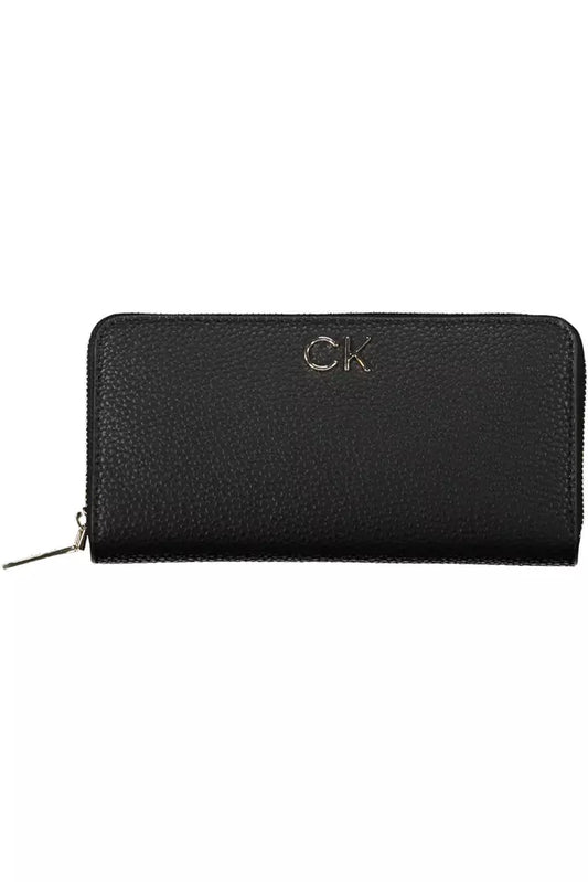 Calvin Klein Black Polyester Wallet for Women