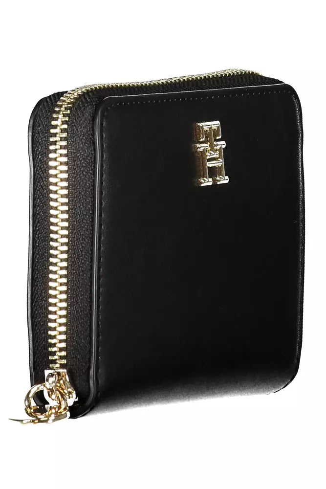 Tommy Hilfiger Black Polyethylene Wallet for Women