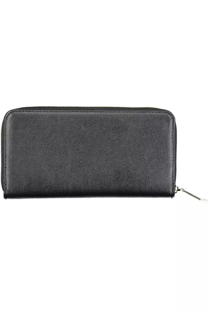 Calvin Klein Black Polyvinyl Chloride Wallet for Women