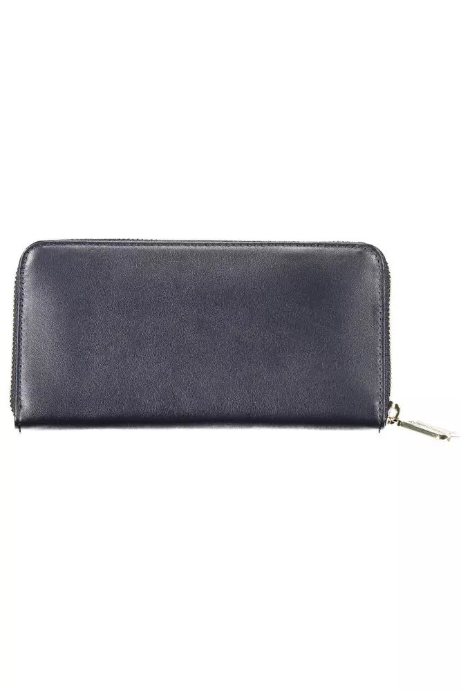 Tommy Hilfiger Blue Leather Wallet for Women