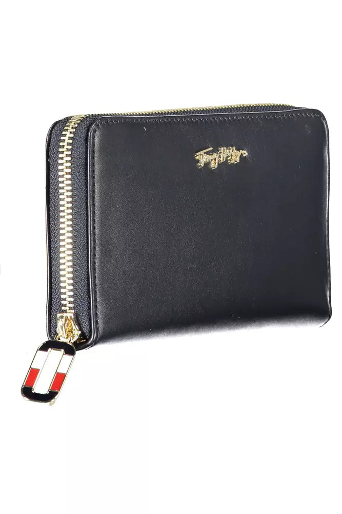 Tommy Hilfiger Blue Leather Wallet for Women