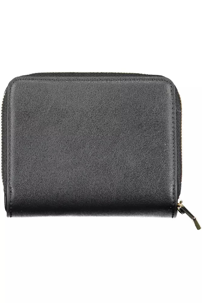 Calvin Klein Black Polyvinyl Chloride Wallet for Women