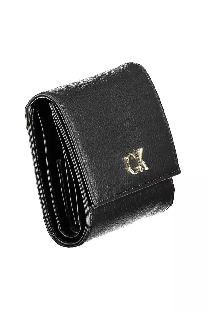 Calvin Klein Black Polyethylene Wallet for Women