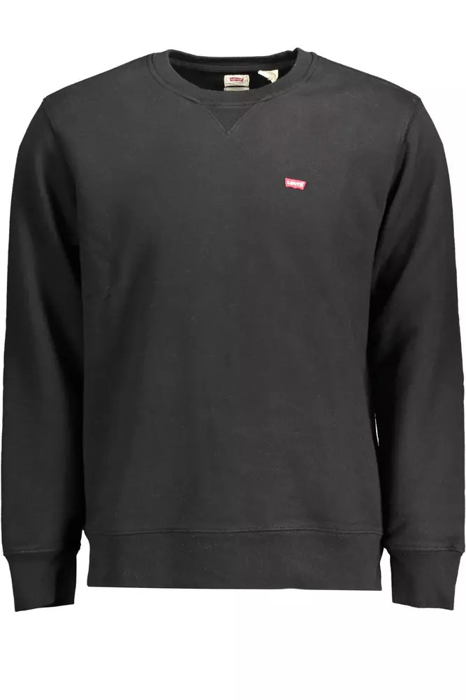 Levi's Schwarzer Baumwollpullover für Männer