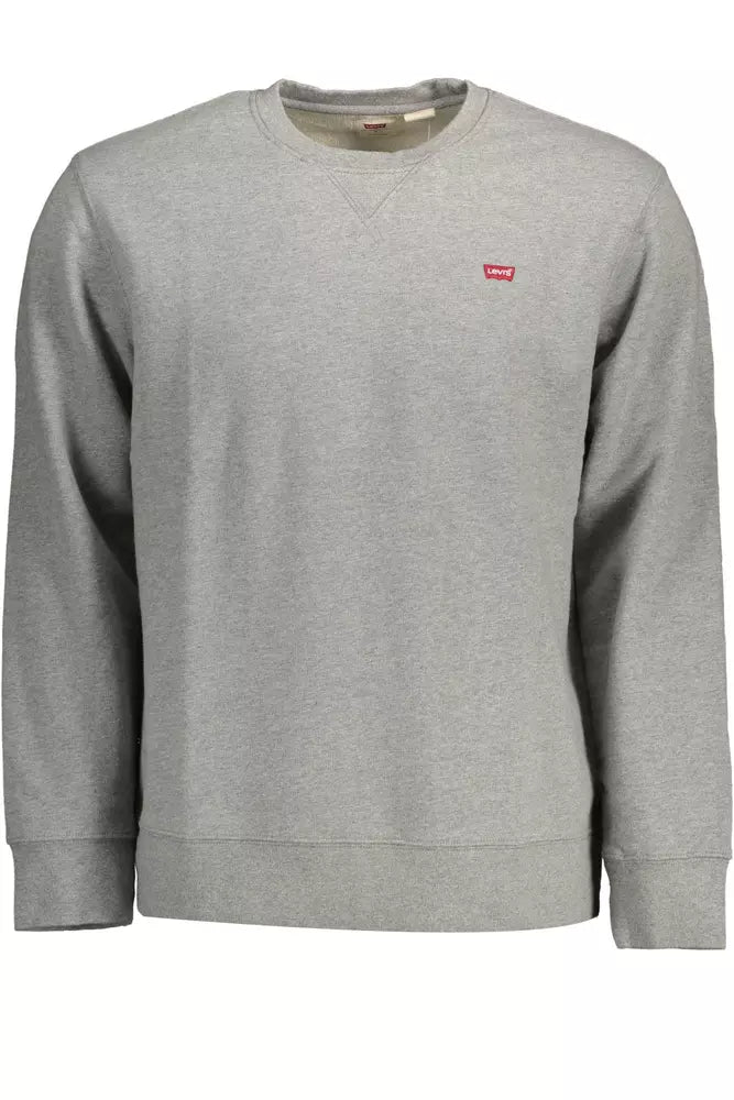 Levi's Grauer Baumwollpullover für Männer