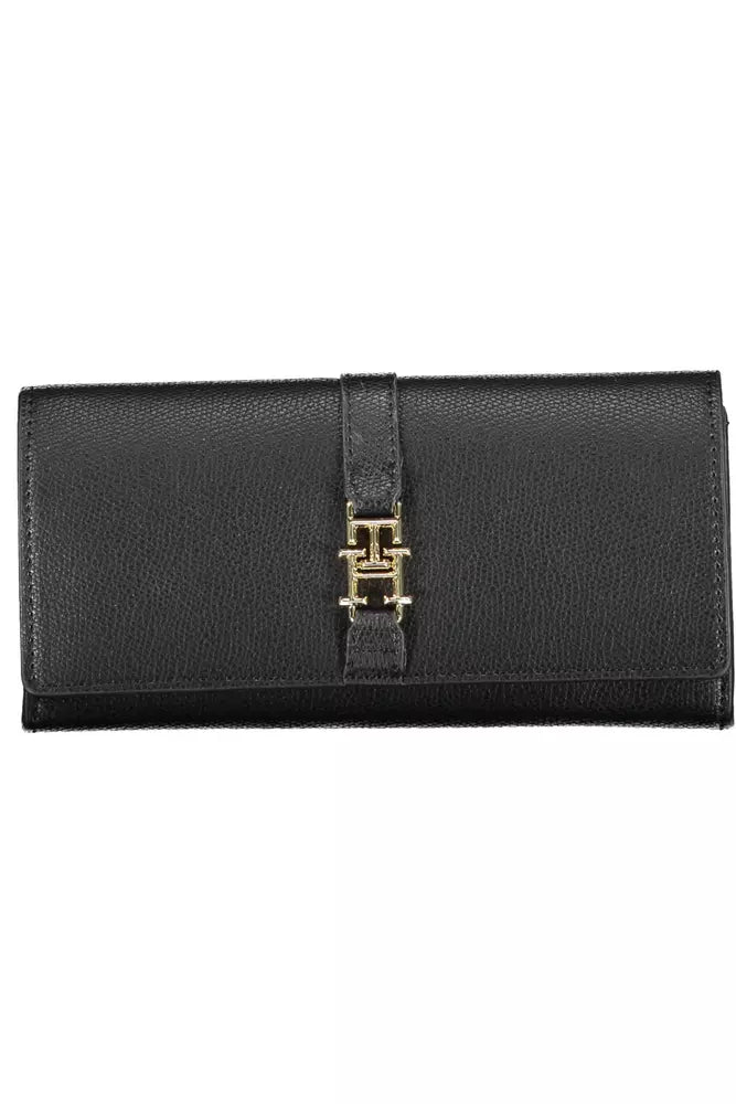 Tommy Hilfiger Black Polyethylene Wallet for Women