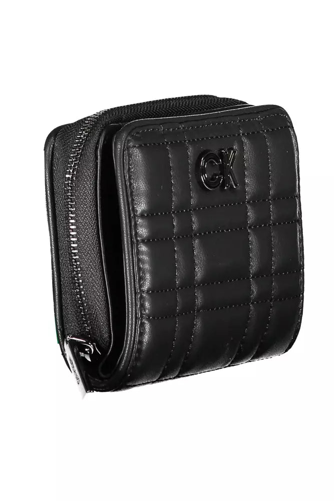 Calvin Klein Black Polyester Wallet for Women