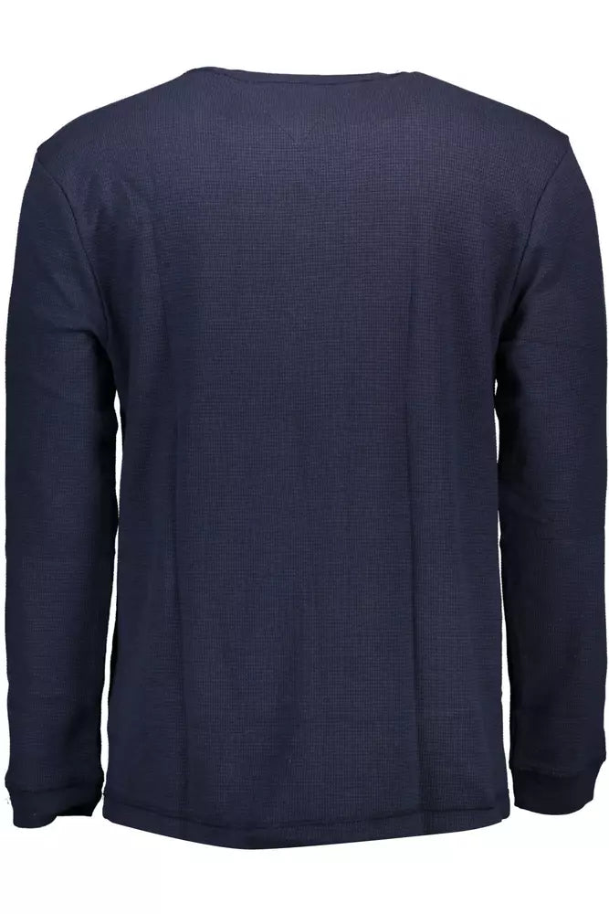 Tommy Hilfiger Blue Cotton Sweater for Men