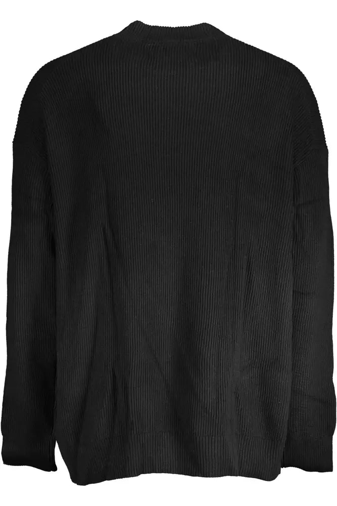 Calvin Klein Black Cotton Sweater for Men