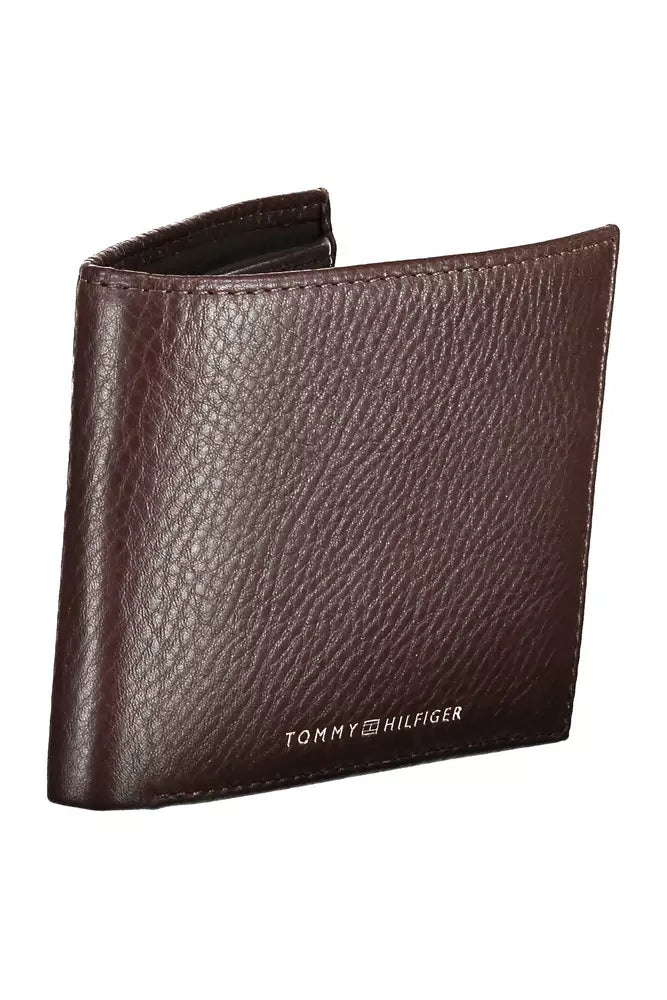 Tommy Hilfiger Brown Leather Wallet for Men