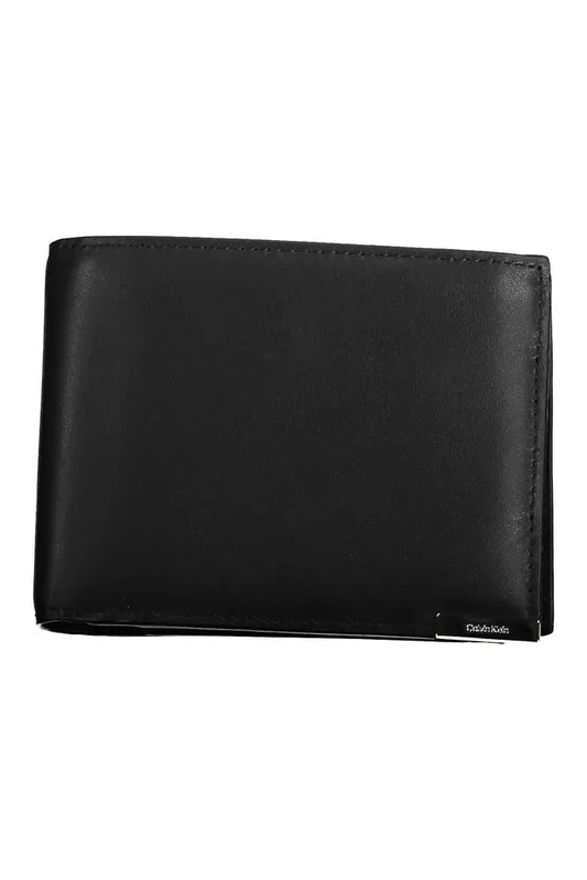 Calvin Klein Black Leather Men's Wallet