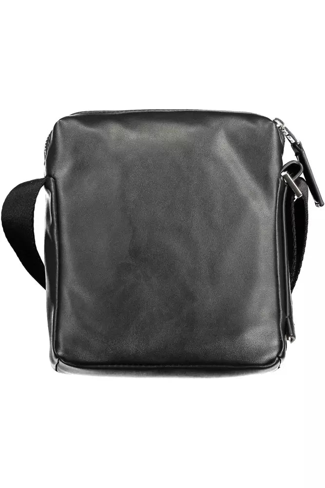 Calvin Klein Black Polyester Men's Shoulder Bag