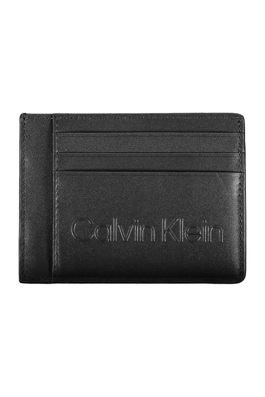 Calvin Klein Black Polyethylene Men's Wallet