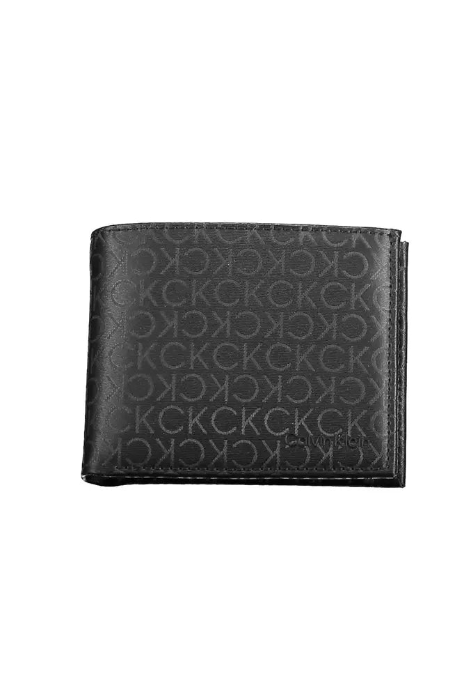 Calvin Klein Black Polyester Men's Wallet