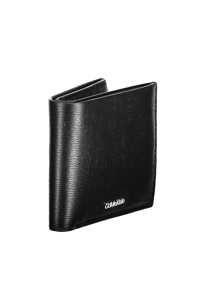 Calvin Klein Black Polyester Men's Wallet