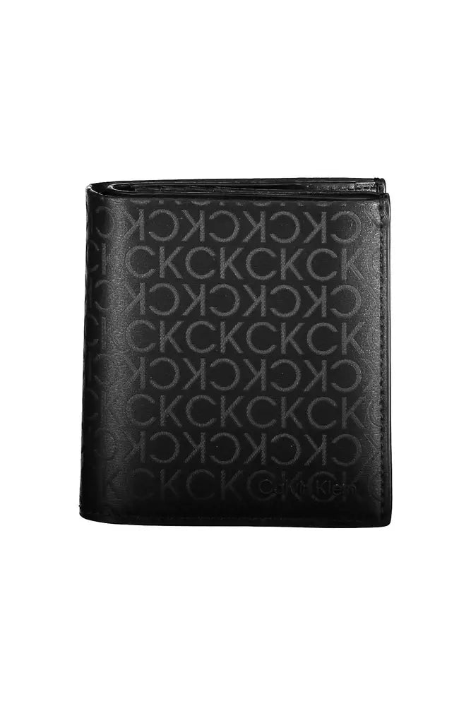 Calvin Klein Black Polyester Men's Wallet