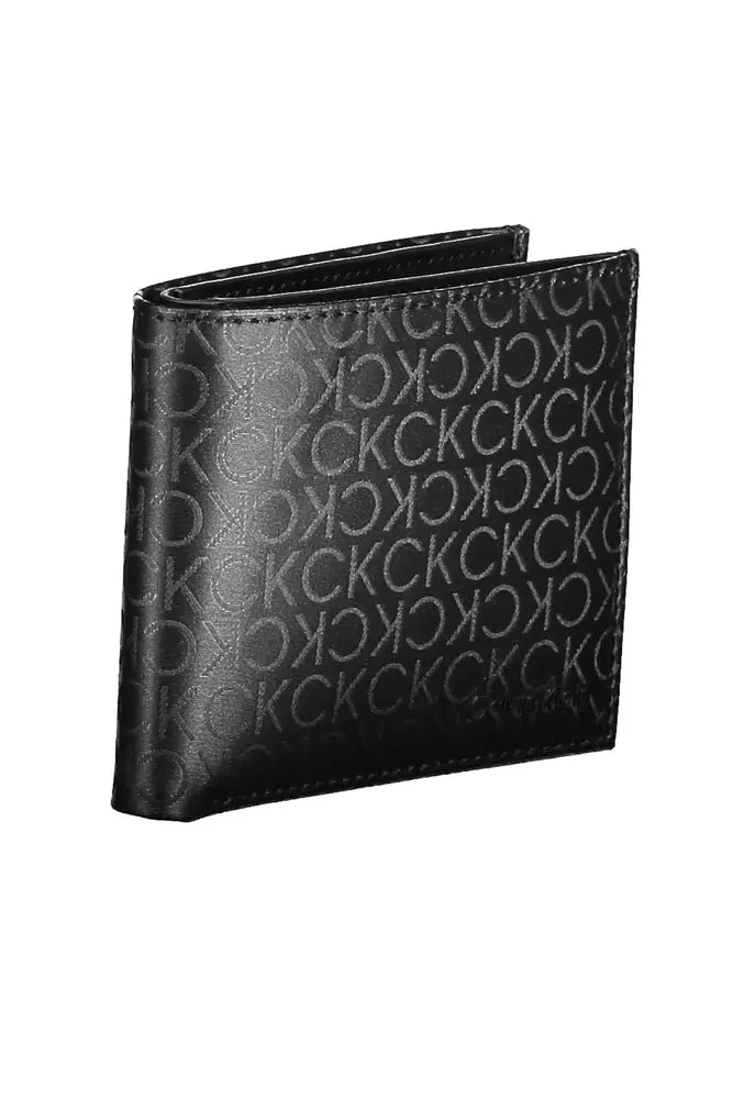 Calvin Klein Black Polyester Men's Wallet