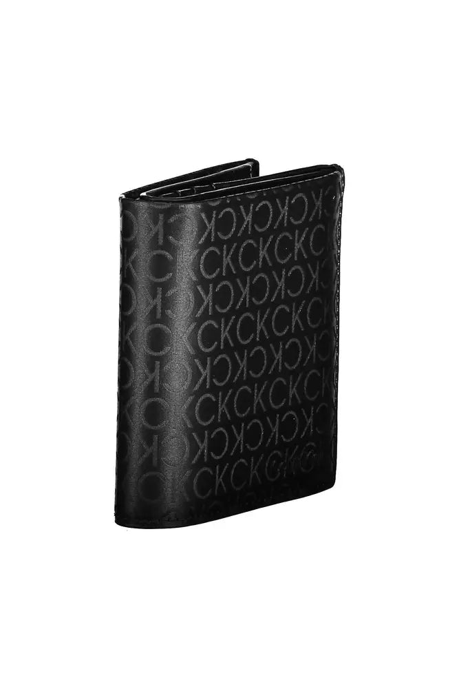 Calvin Klein Black Polyester Men's Wallet