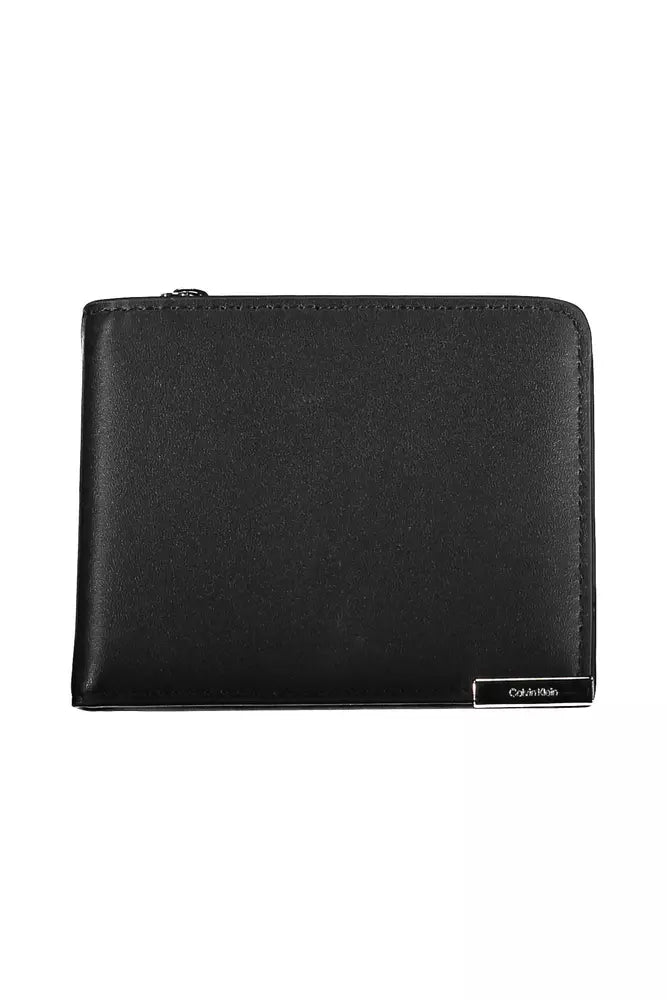 Calvin Klein Black Polyethylene Men's Wallet