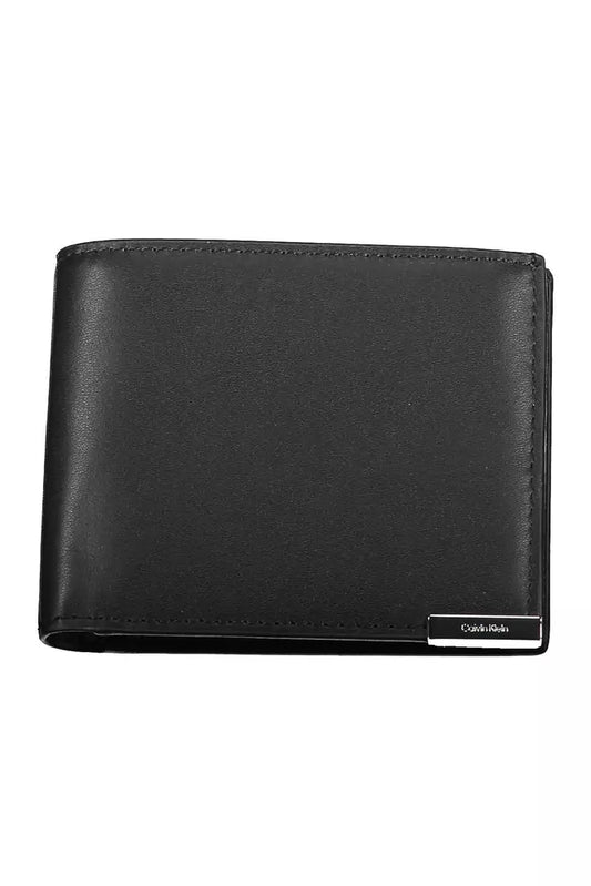 Calvin Klein Black Polyethylene Men's Wallet