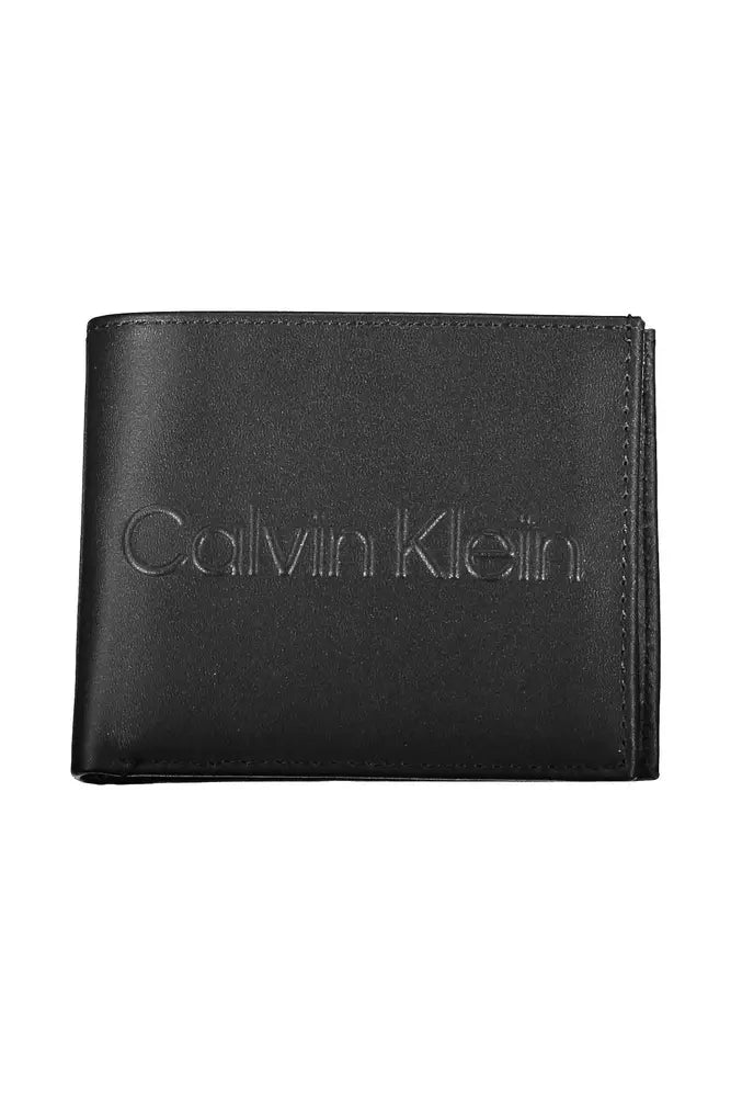 Calvin Klein Black Polyethylene Men's Wallet