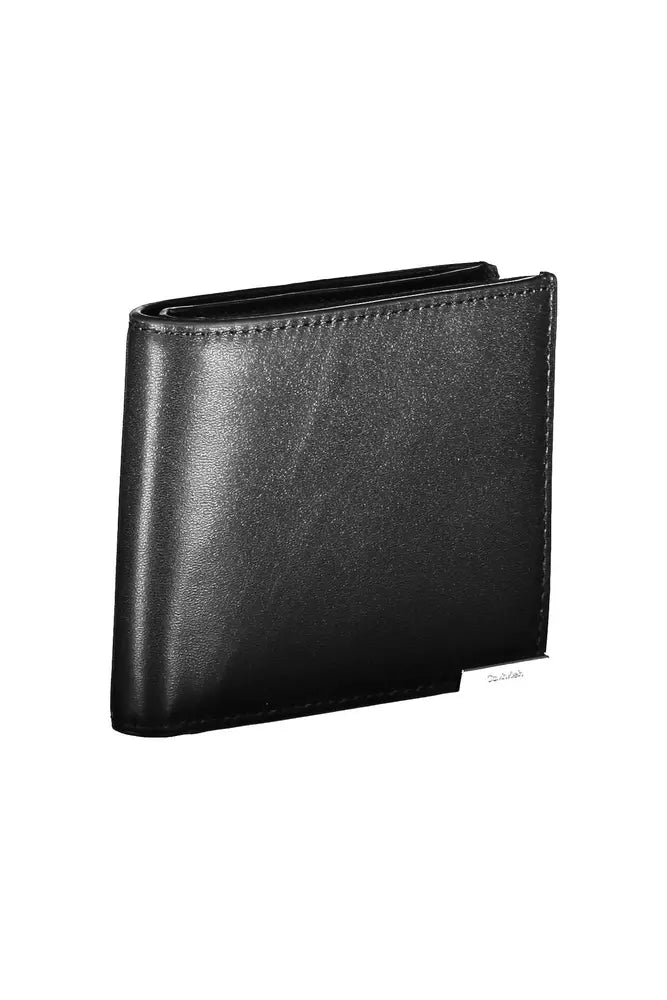 Calvin Klein Black Polyethylene Men's Wallet