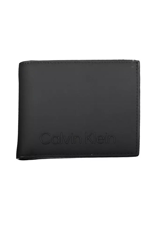 Calvin Klein Black Polyester Men's Wallet