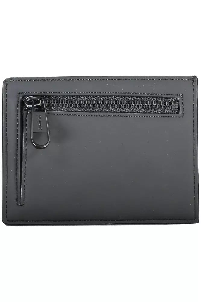 Calvin Klein Black Polyester Men's Wallet