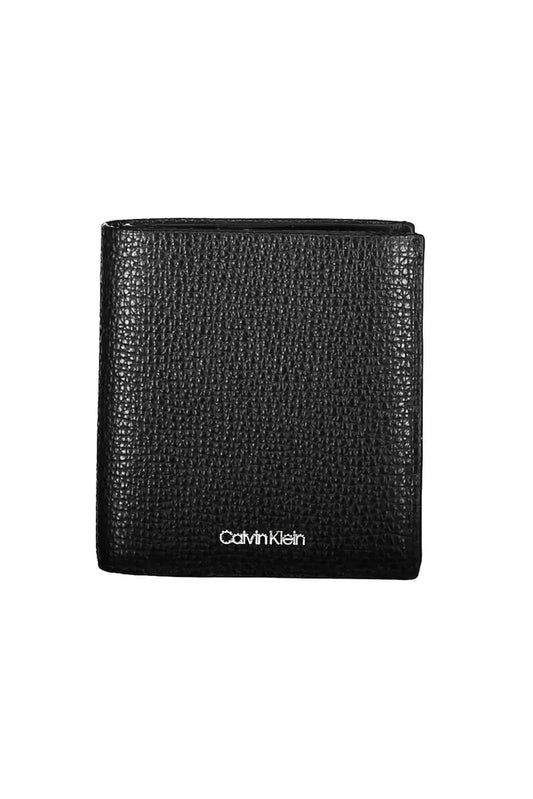 Calvin Klein Black Leather Men's Wallet