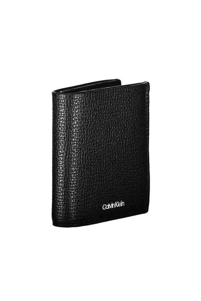 Calvin Klein Black Leather Men's Wallet