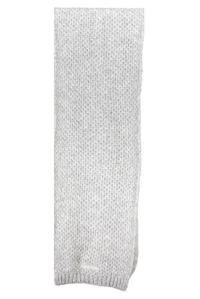 Calvin Klein Gray Alpaca Scarf for Women