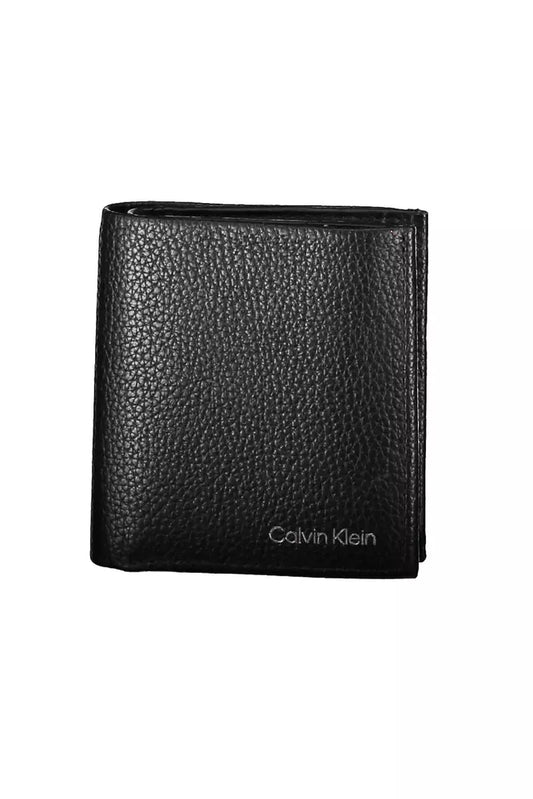 Calvin Klein Black Leather Men's Wallet