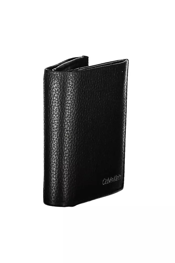 Calvin Klein Black Leather Men's Wallet