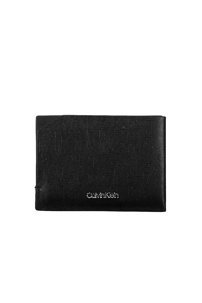 Calvin Klein Black Leather Men's Wallet