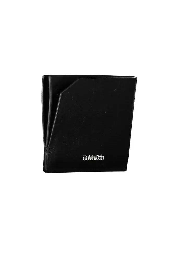 Calvin Klein Black Leather Men's Wallet