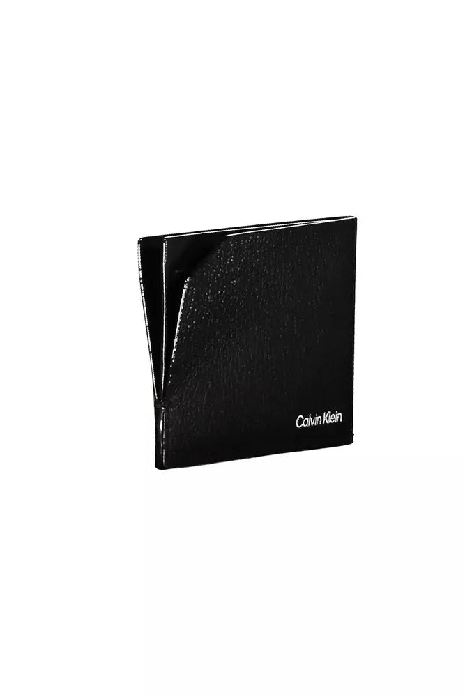 Calvin Klein Black Leather Men's Wallet