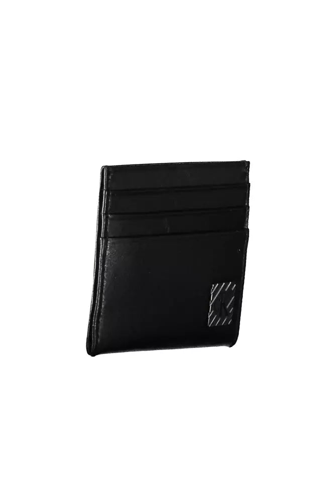 Calvin Klein Black Leather Men's Wallet