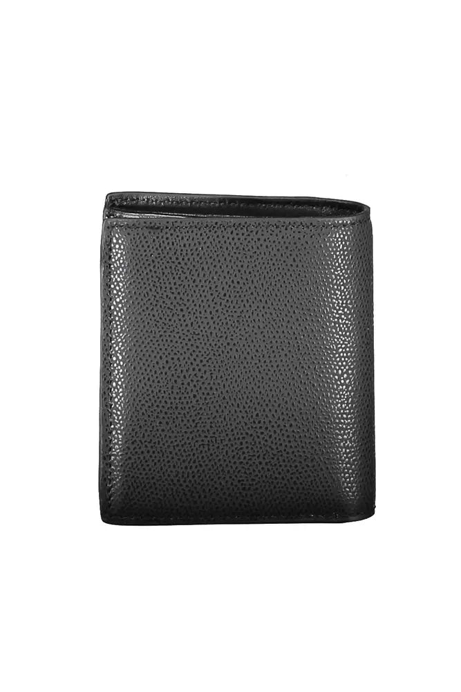 Tommy Hilfiger Black Leather Men's Wallet