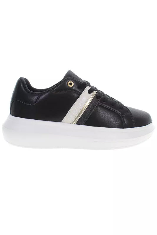 US POLO ASSN. Black Polyester Women's Sneaker